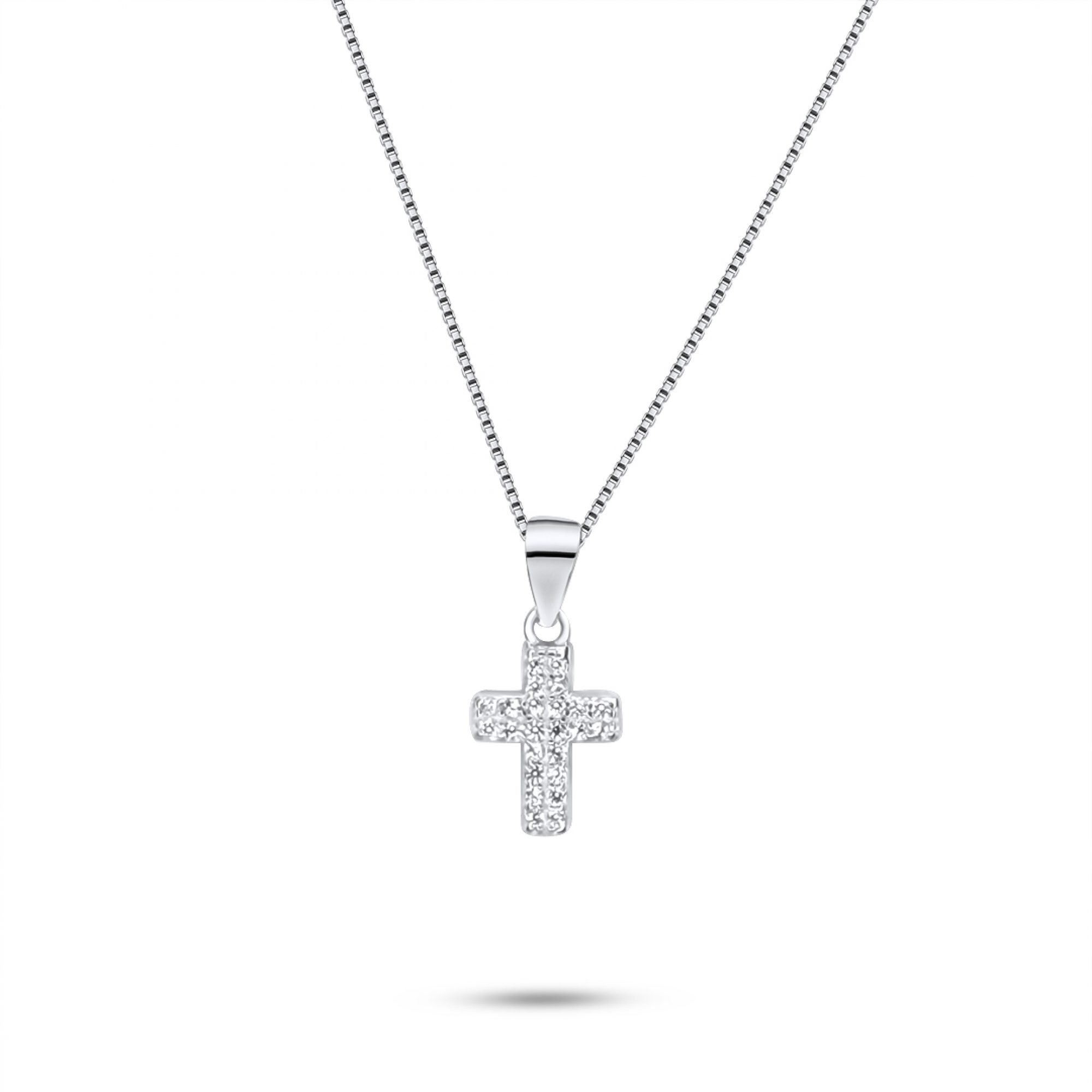 Σταυρός με ζιργκόν πέτρες