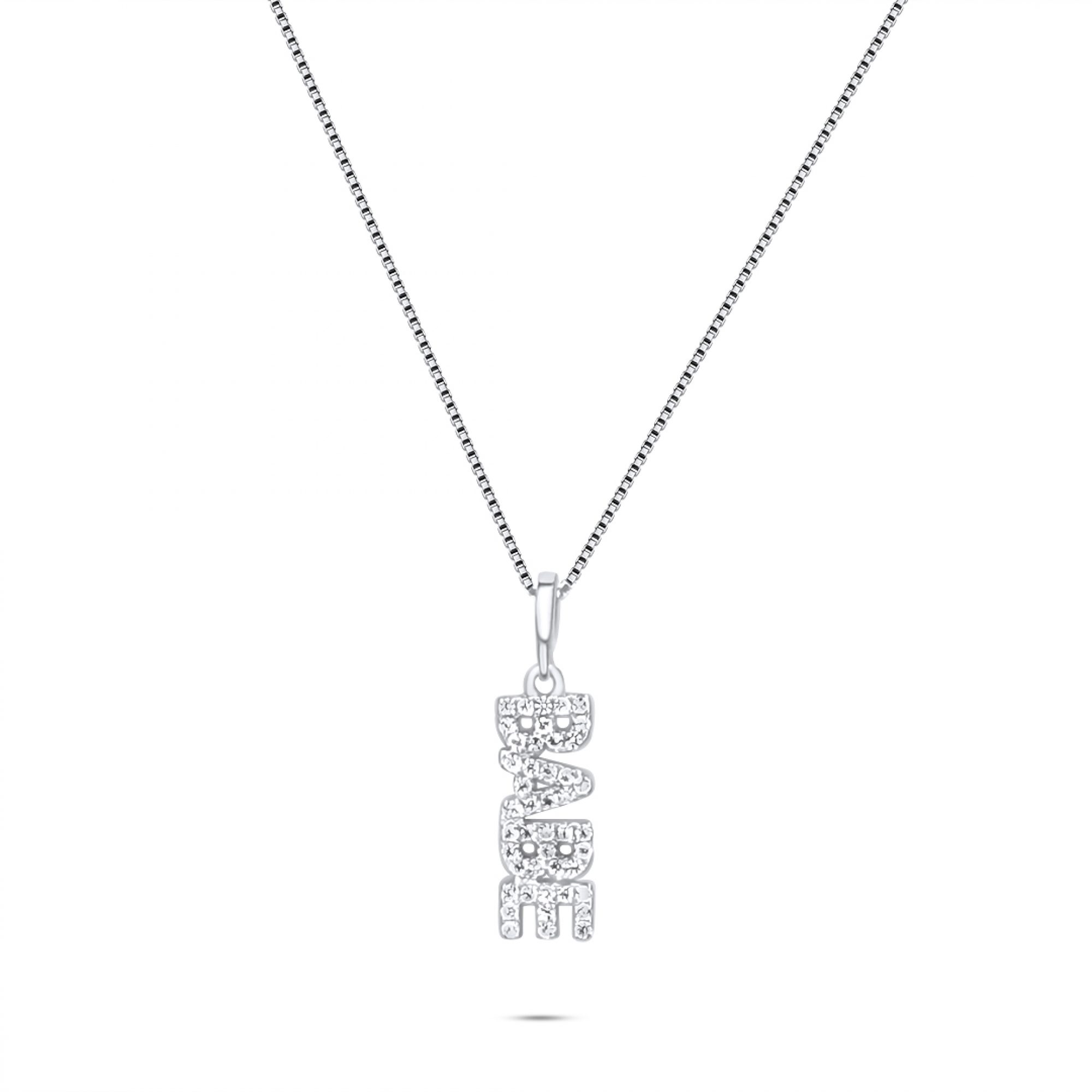 Κολιέ babe με πέτρες ζιργκόν