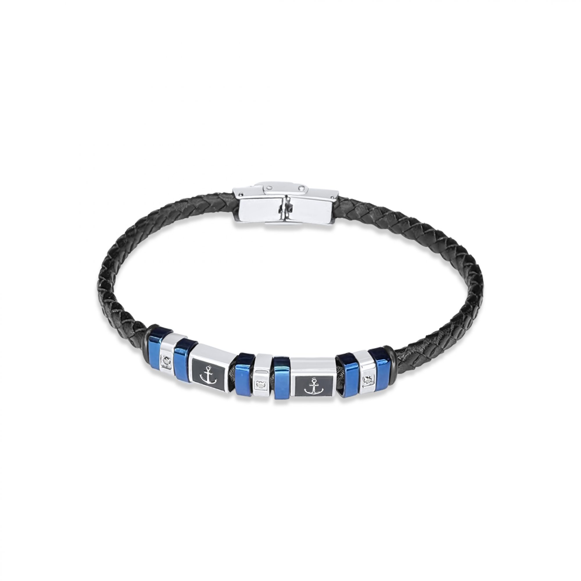 Steel-Caucho bracelet