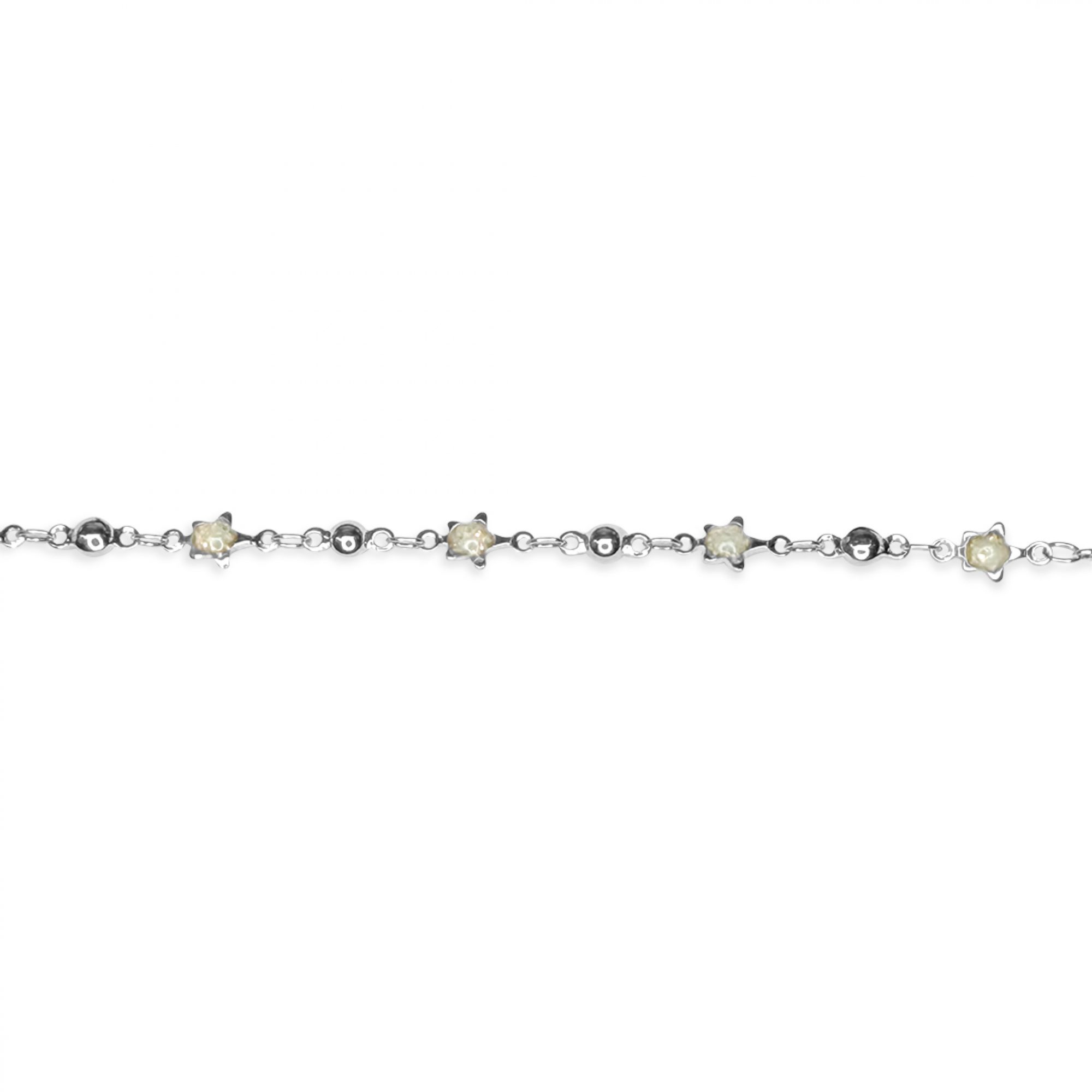 Anklet with stars