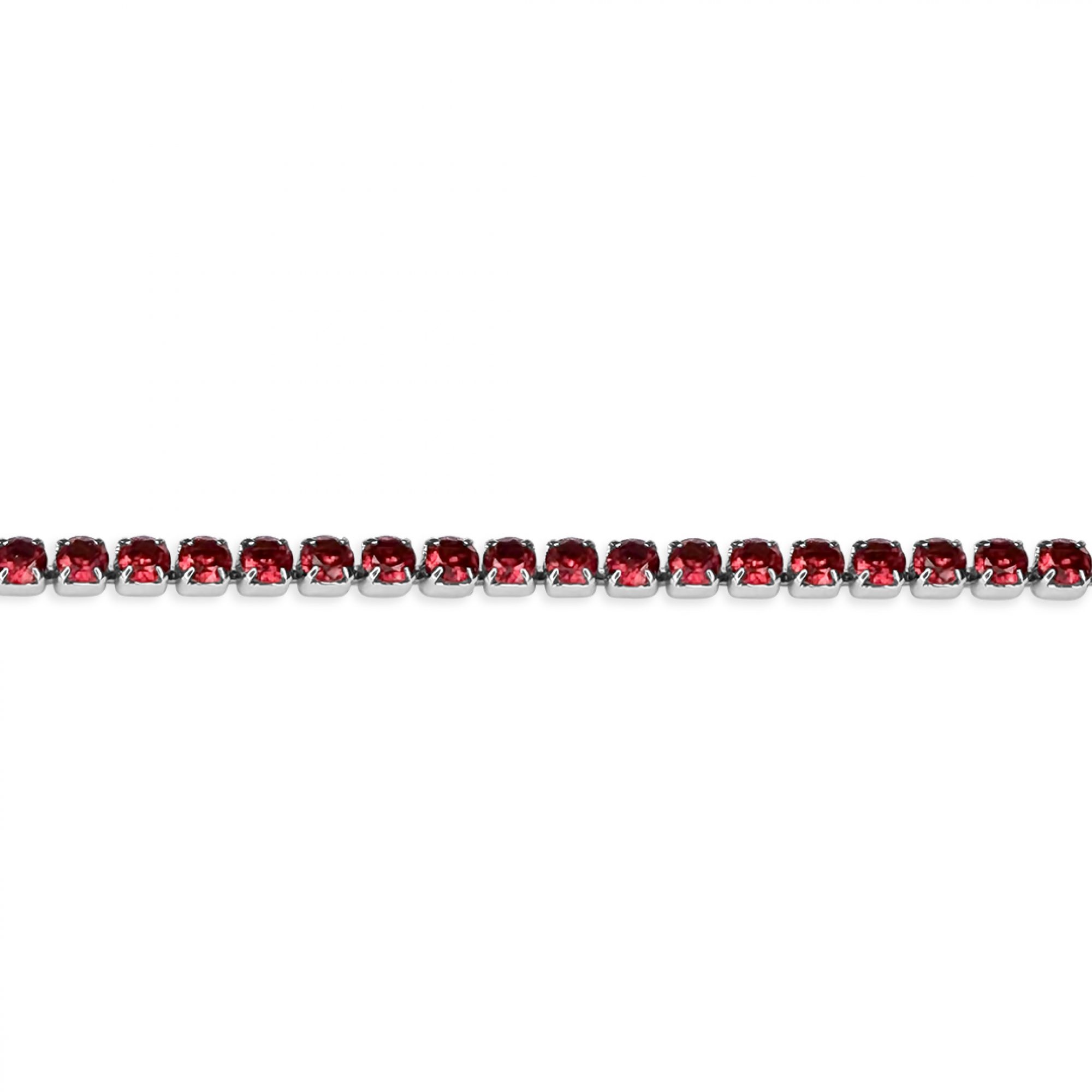 Βραχιόλι ατσάλι με πέτρες