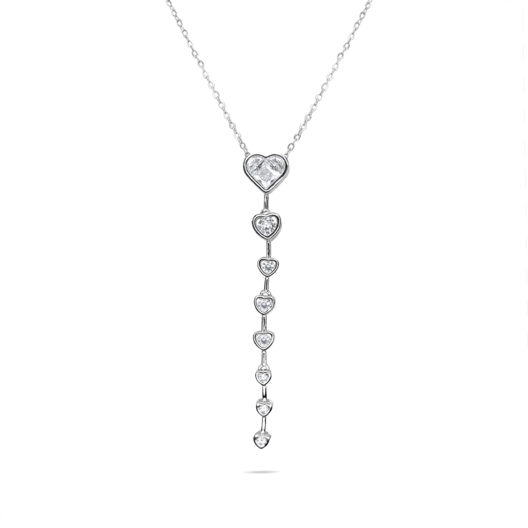 Y-style steel necklace