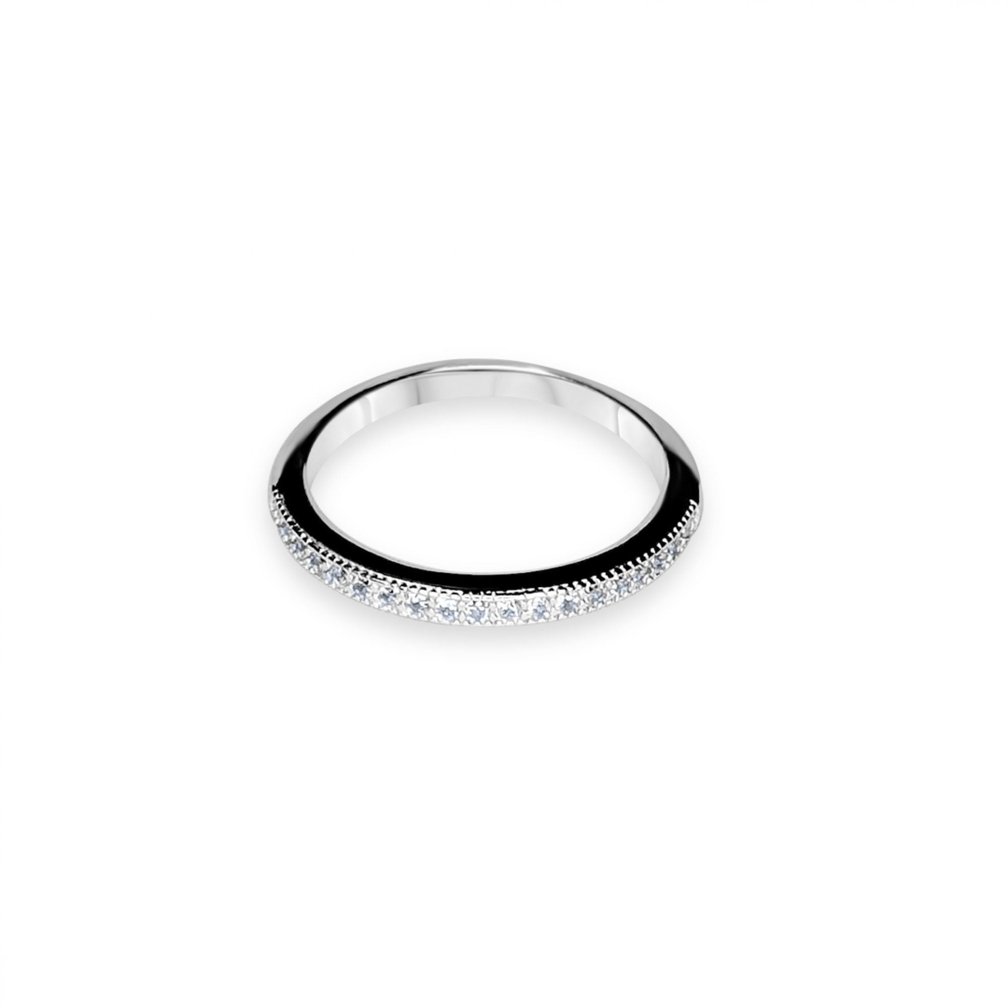 Ring with zircon stones