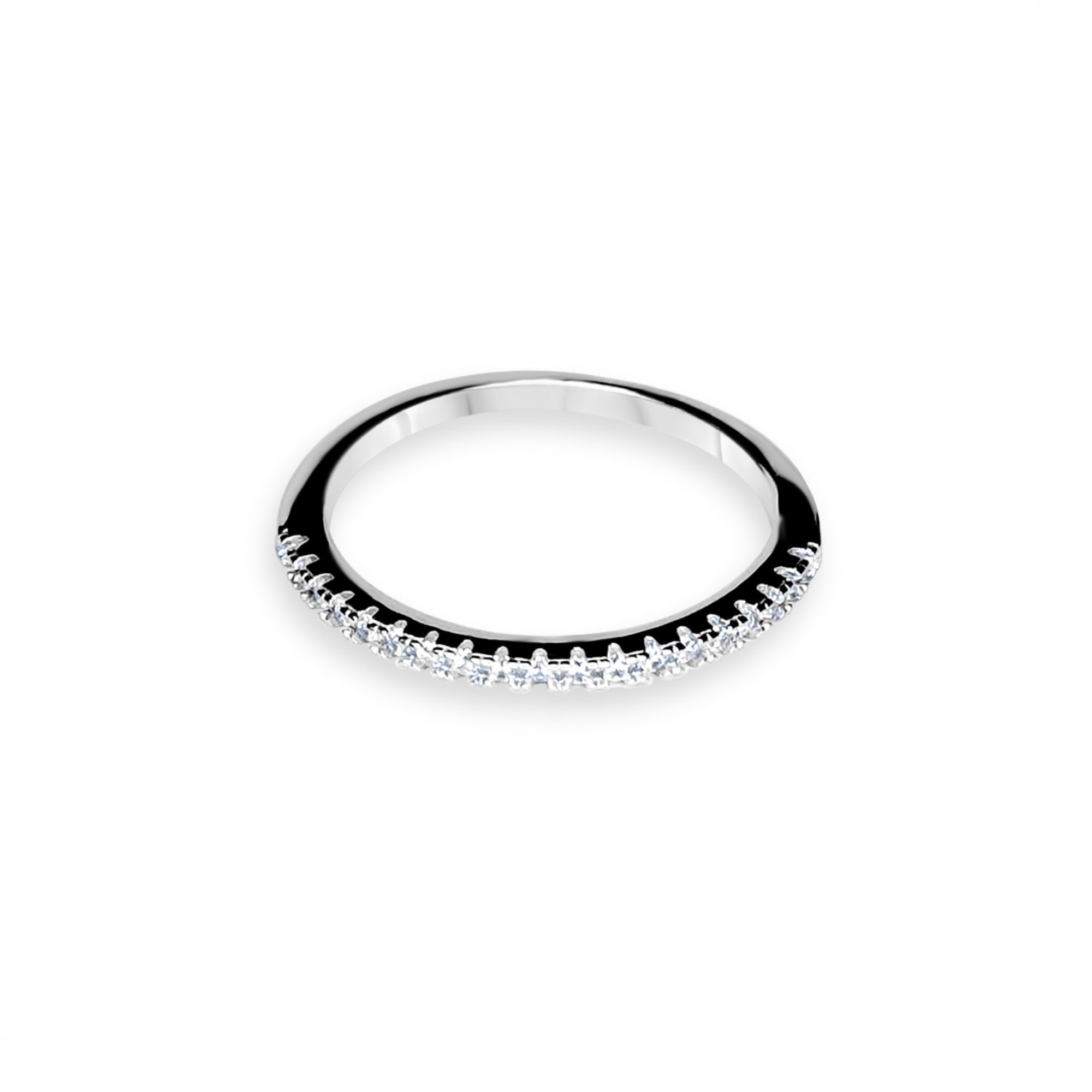 Ring with zircon stones