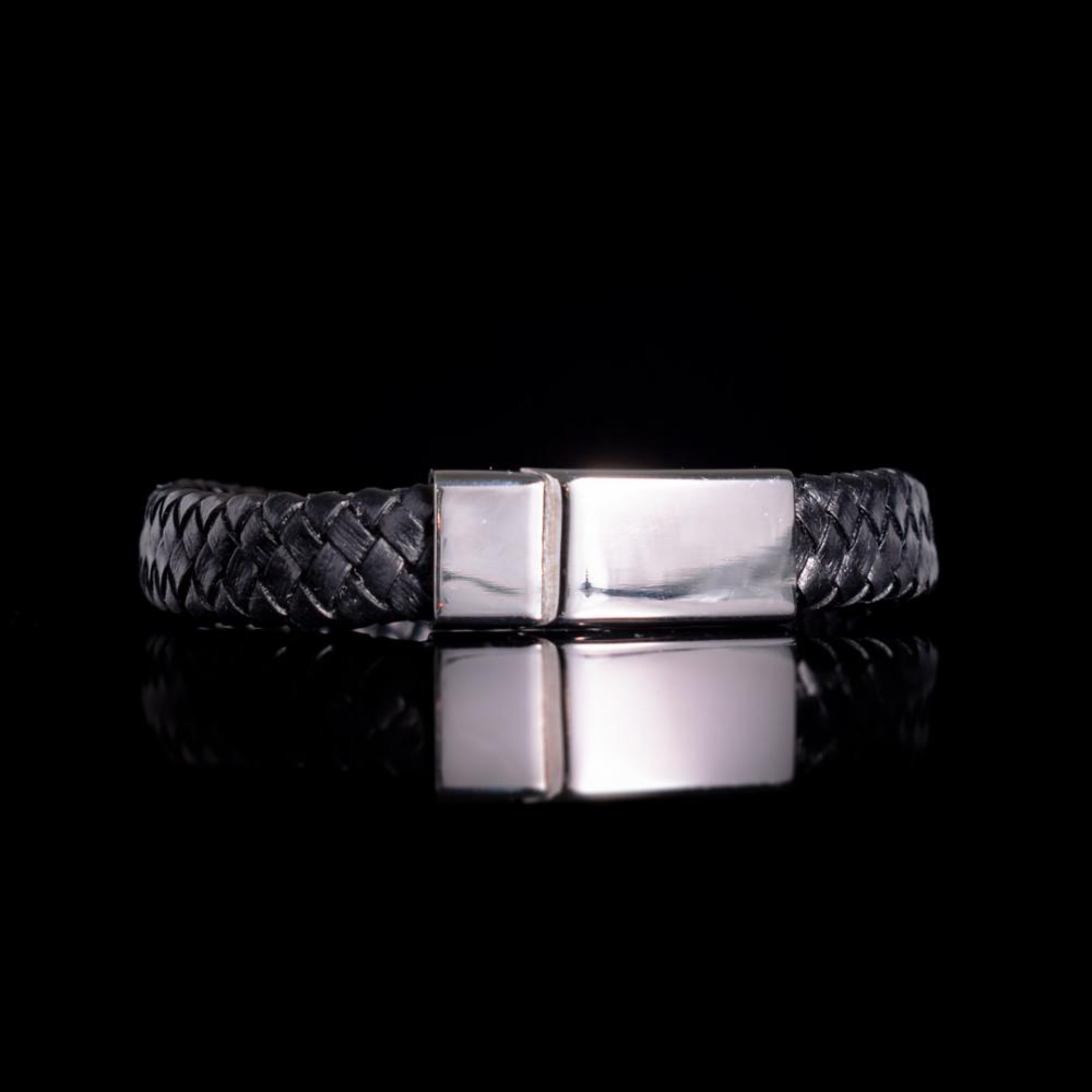 Leather-Steel bracelets