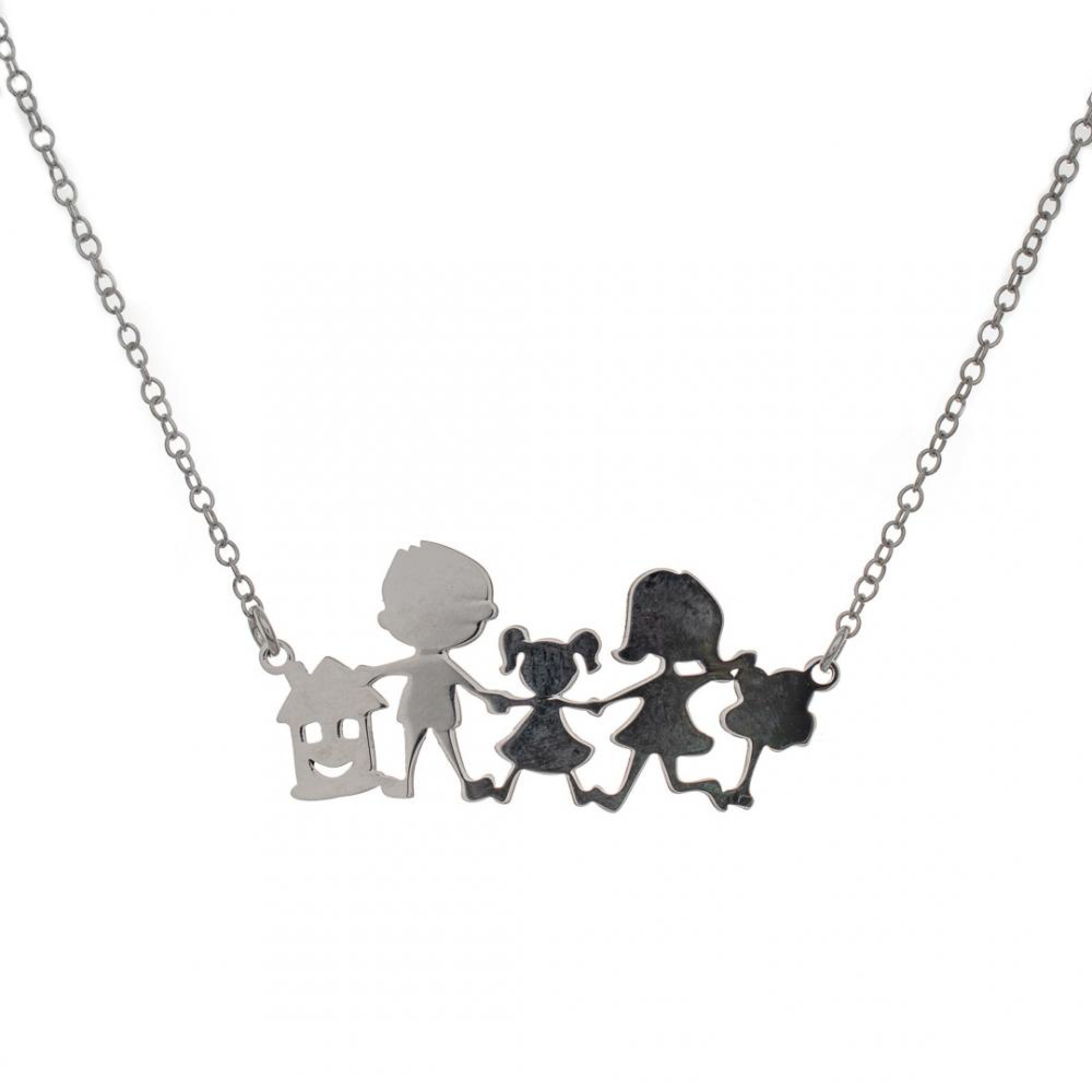 Family necklace 1 girl 