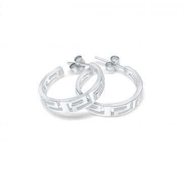 petsios Σκουλαρίκια κρίκοι μαίανδρος