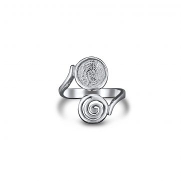 petsios Δαχτυλίδι δίσκος της Φαιστού με σπείρα 