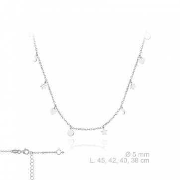 petsios Κολιέ με διάφορα στοιχεία