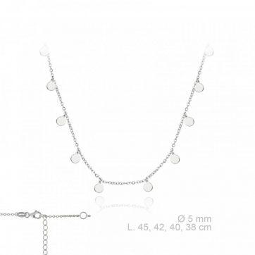 petsios Κολιέ με κυκλάκια