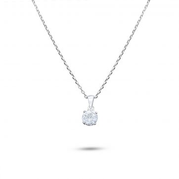 petsios Κολιέ με πέτρα ζιργκόν