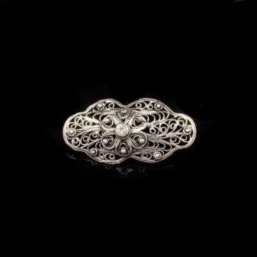 petsios Καρφίτσα με πέτρα ζιργκόν