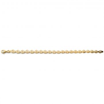 petsios Βραχιόλι μαίανδρος επίχρυσο