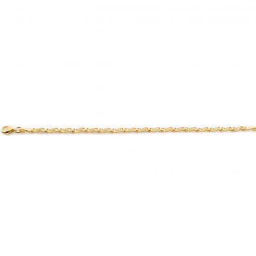 petsios Gold plated meander bracelet