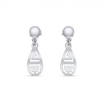 petsios Σκουλαρίκια καρφωτά μαίανδρος