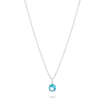 petsios Κολιέ με χρωματιστή πέτρα