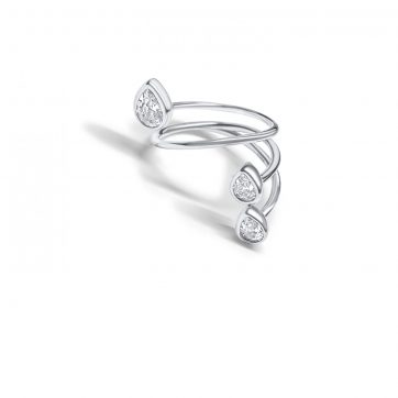 petsios Δαχτυλίδι με πέτρες ζιργκόν