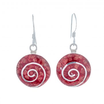 petsios Coral dangle earrings