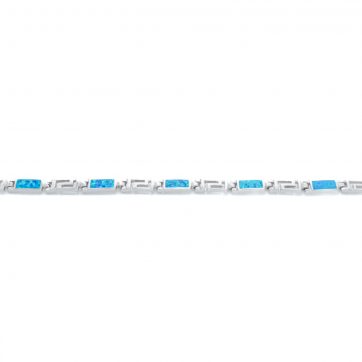 petsios Βραχιόλι με πέτρες όπαλ και μαίανδρο