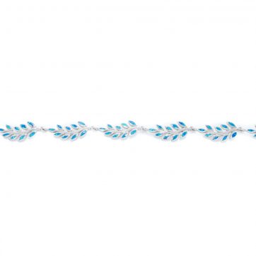 petsios Βραχιόλι κλαδί ελιάς με πέτρες όπαλ 