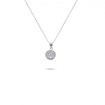 petsios Κολιέ με πέτρες ζιργκόν