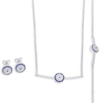 petsios Σετ με πέτρες ζιργκόν