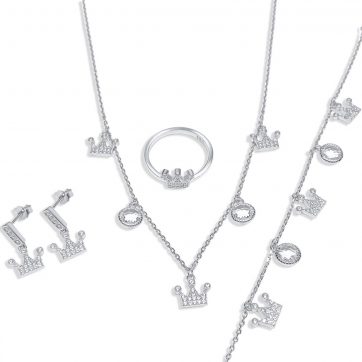 petsios Σετ με πέτρες ζιργκόν