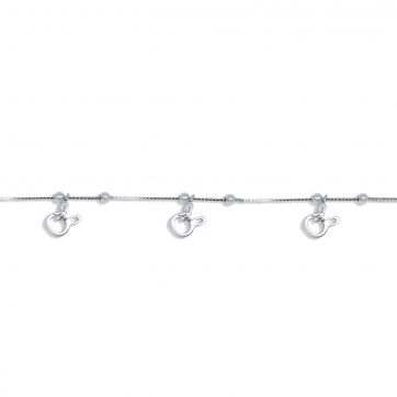 petsios Αλυσίδα ποδιού με κρεμαστά μοτιφάκια