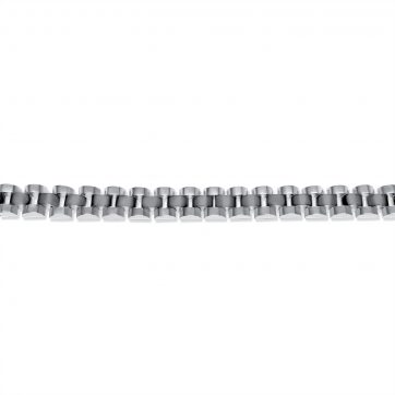 petsios Χειροπέδα ατσάλι δίχρωμη