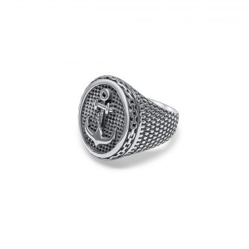 petsios Δαχτυλίδι με άγκυρα