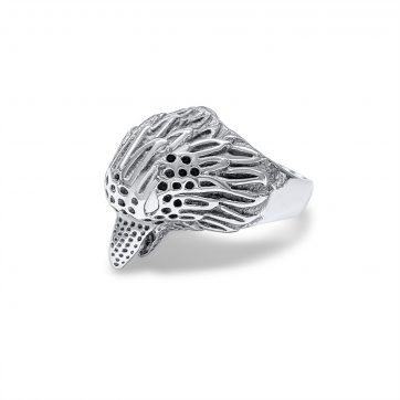 petsios Δαχτυλίδι με κεφαλή γύπα