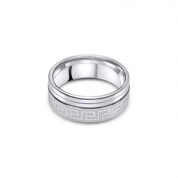 petsios Steel ring with meander