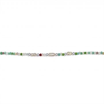 petsios Αλυσίδα ποδιού με πολύχρωμες χάντρες 