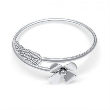 petsios Βραχιόλι κύκλος με λουλούδι