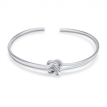 petsios Βραχιόλι κύκλος διπλός κόμπος