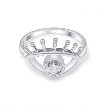petsios Eye ring with zircon stone