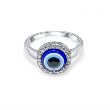 petsios Eye ring with zircon stones