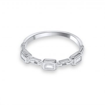 petsios Δαχτυλίδι με πέτρες ζιργκόν