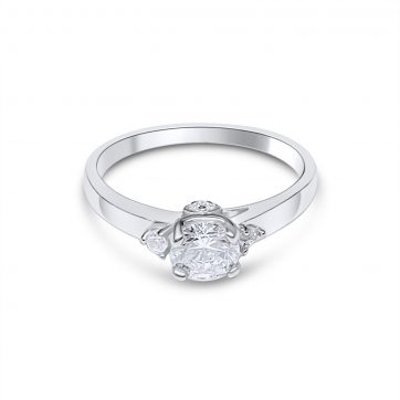 petsios Δαχτυλίδι με πέτρες ζιργκόν