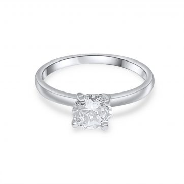 petsios Μονόπετρο δαχτυλίδι με ζιργκόν πέτρα