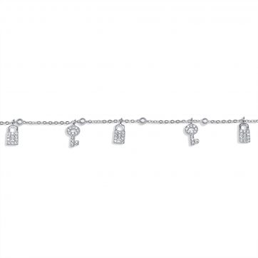 petsios Bracelet with zircon stones