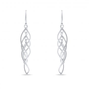 petsios Σκουλαρίκια κρεμαστά έλικες