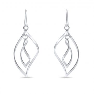 petsios Σκουλαρίκια κρεμαστά έλικες