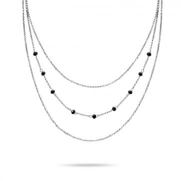 petsios Τριπλό κολιέ με χάντρες