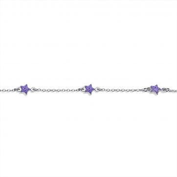 petsios Βραχιόλι με αστέρια με σμάλτο