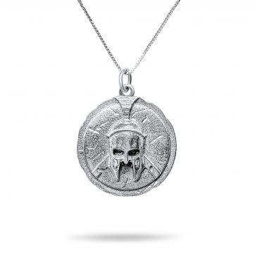 petsios Κολιέ αρχαιοελληνικό κράνος