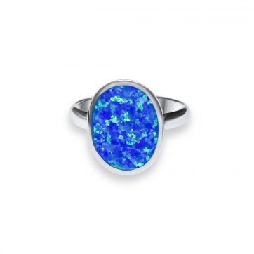 petsios Δαχτυλίδι με πέτρα όπαλ