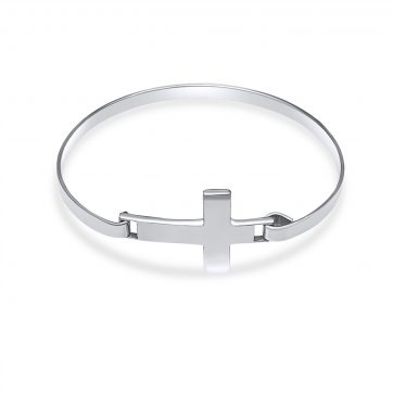 petsios Βραχιόλι κύκλος με σταυρό