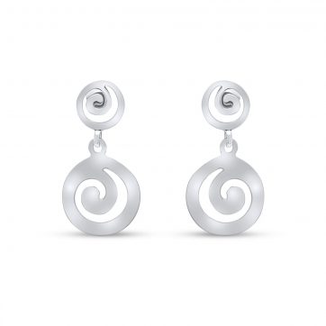 petsios Σκουλαρίκια καρφωτά σπείρες