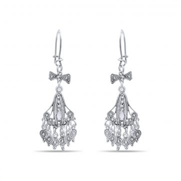 petsios Σκουλαρίκια φιλιγκράν κρεμαστά